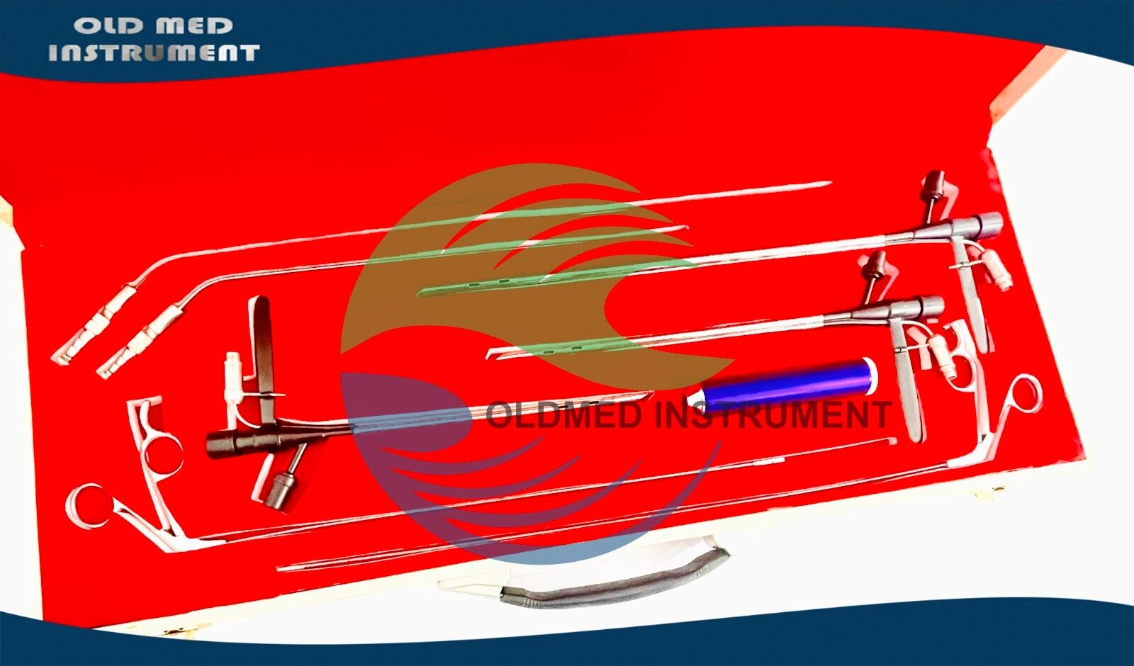 Rigid Bronchoscope Set Fiber Optic Light Carrier STORZ Connector
