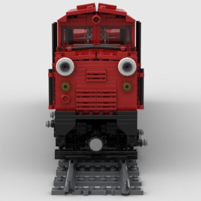 Japanese DL 43 Locomotive 1354 teile MOC-75548 Bauklotz-Spielset  Geschenk