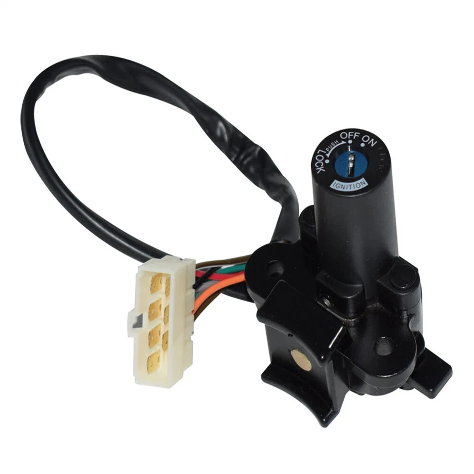 Interruptor de encendido llave de bloqueo kit de tapa de gas combustible para Kawasaki Ninja 300 EX300 2013-2015 Foto 3 de 4