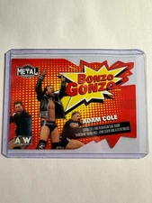 K146,695 - 2022 SkyBox Metal Universe AEW Bonzo Gonzo #BG2 Adam Cole