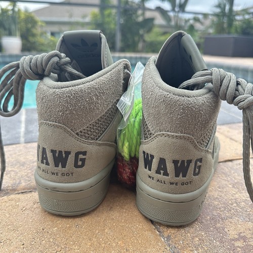 Adidas Fat Tiger Workshop x Rivalry Hi We All We Got Men's Shoes FX3470 Size 4.5 - Picture 5 of 14