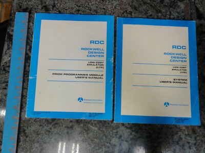 Rockwell Design Center Low Cost Emulator System Programmer User's Manuals 2 Book