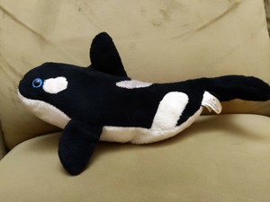 SHAMU Sea World Stuffed Killer Whale Plush Stuffed Animal 16