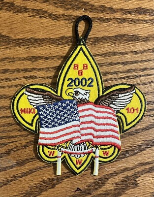 Boy Scout Mikanakawa Lodge 101 2002 OA Brotherhood Bar-B-Que on the Brazos Patch