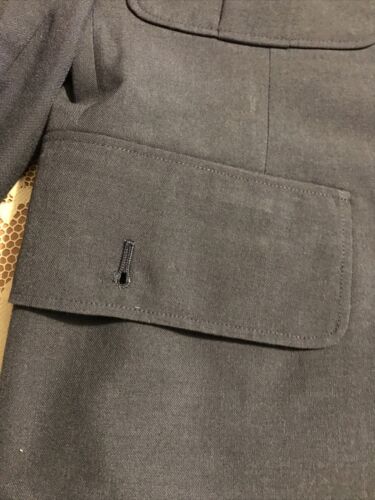 Vintage USAF US Air Force Blue Dress Uniform Jacket Mens 40S Estate Find Nice! - Picture 4 of 4