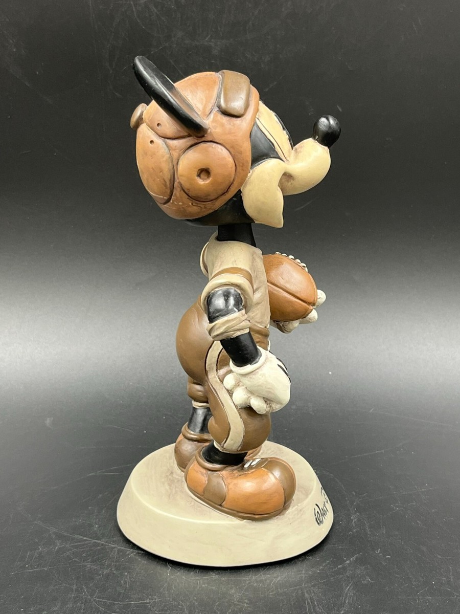 ディズニー ミッキー、ミニーマウス ボブルヘッドドール 日本代表サッカーシリーズ Vtg Walt Disney World Resort Mickey Mouse Football Figurine