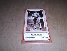 1974 Fleer Cloth Patches Laughlin Pioneers of Baseball Nap Lajoie #18