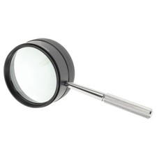 35x Magnification Full-metal Identification Magnifying Glass With Lens Handle