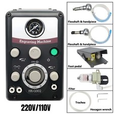 Double Ended Pneumatic Jewelry Engraving Machine Impact Graver Jewelry Engraver