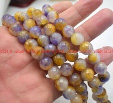 10mm MultiColor Kunzite Fashion Jewelry Round Gemstone Loose Beads 15" Strand