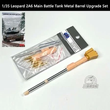 RFM 1/35 Leopard 2A6 Main Battle Tank Metal Barrel Upgrade Set for No. RM 5066