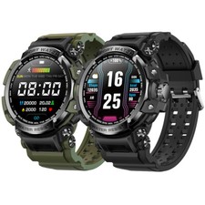 Men Bluetooth Smart Watch Outdoor Waterproof Smartwatch Sports Fitness Tracker