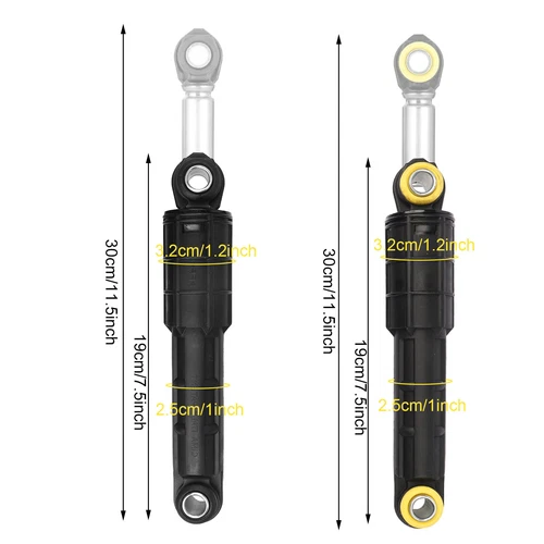 4 Washer Shock Absorber For Samsung WF393BTPAWR/A2 WF337AAG/XAA WF42H5000AW/A2 - Picture 3 of 7