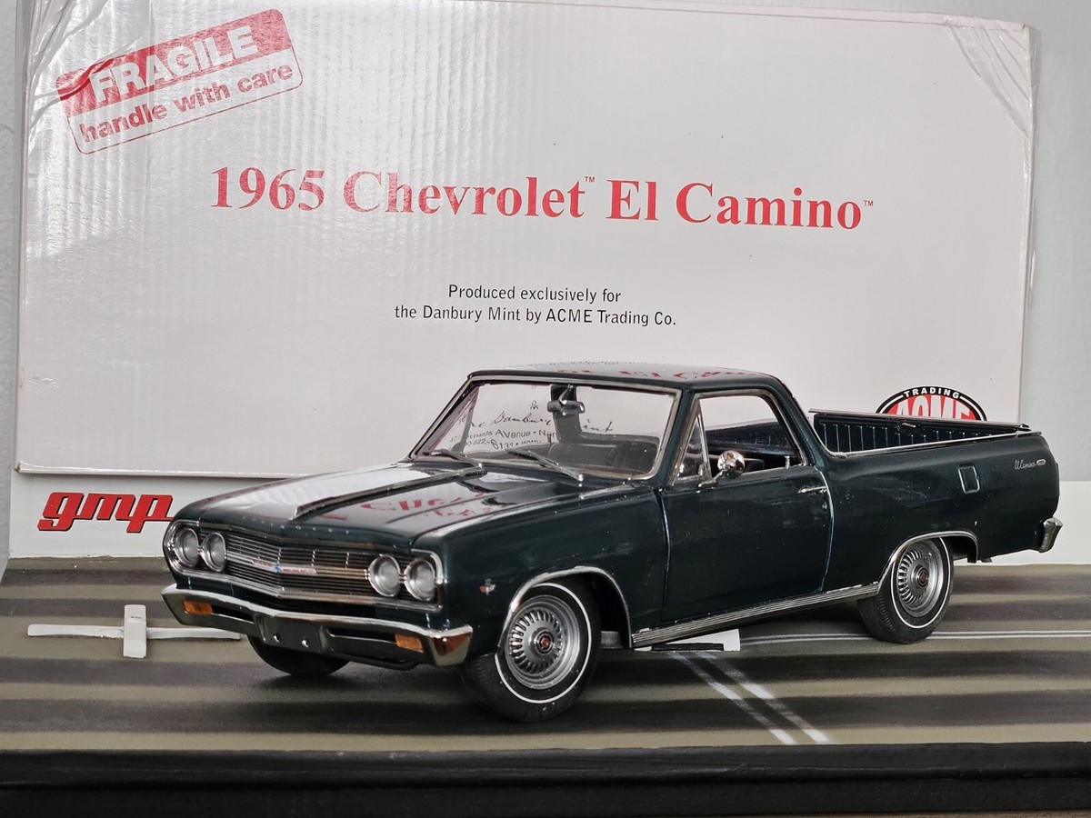 1:18 ACME GMP DAMAGED 1965 CHEVY EL CAMINO DANBURY MINT BAD BOX