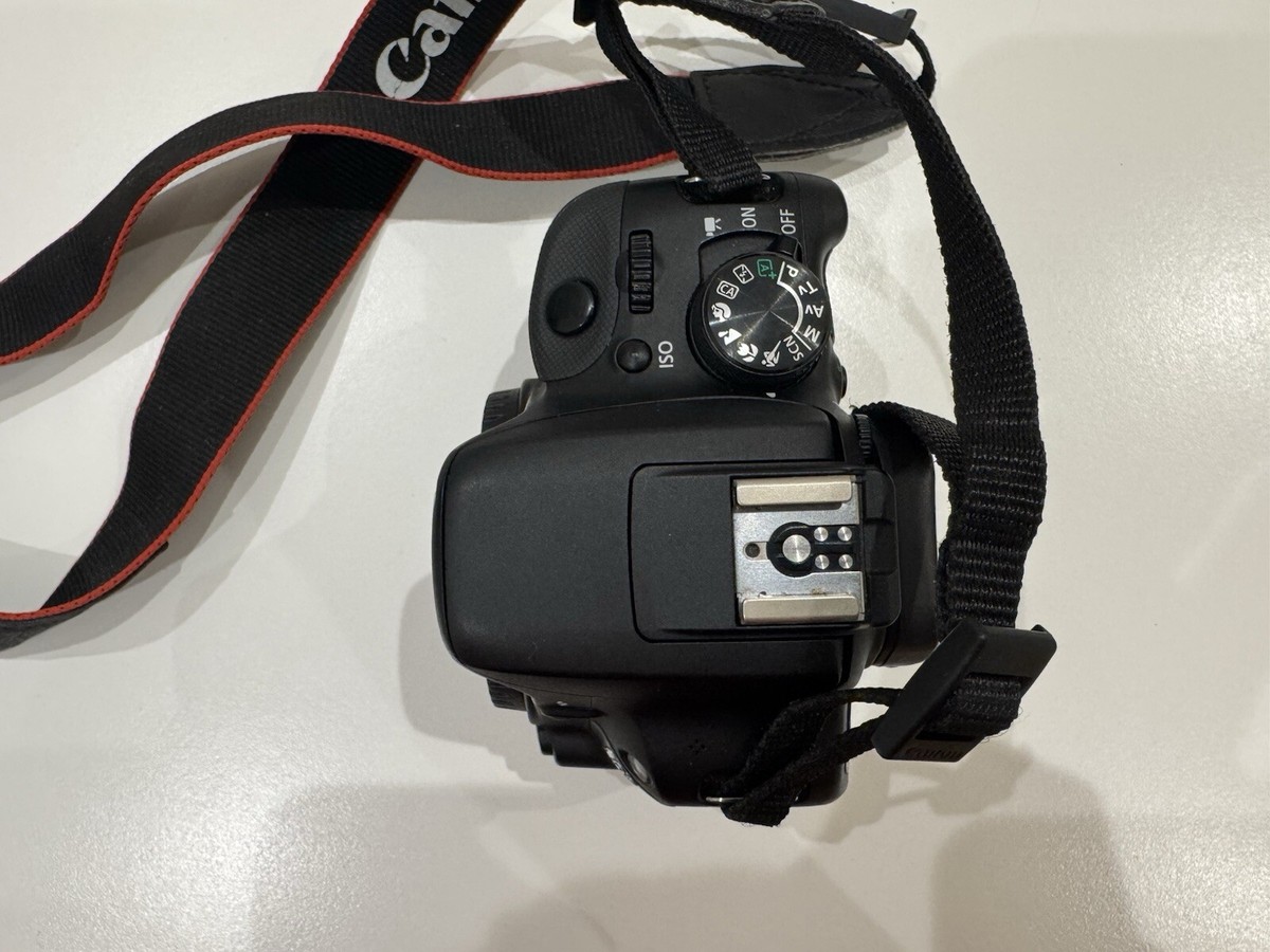 Canon EOS 100D 18.0MP Digital SLR Camera - Black (Body Only) for