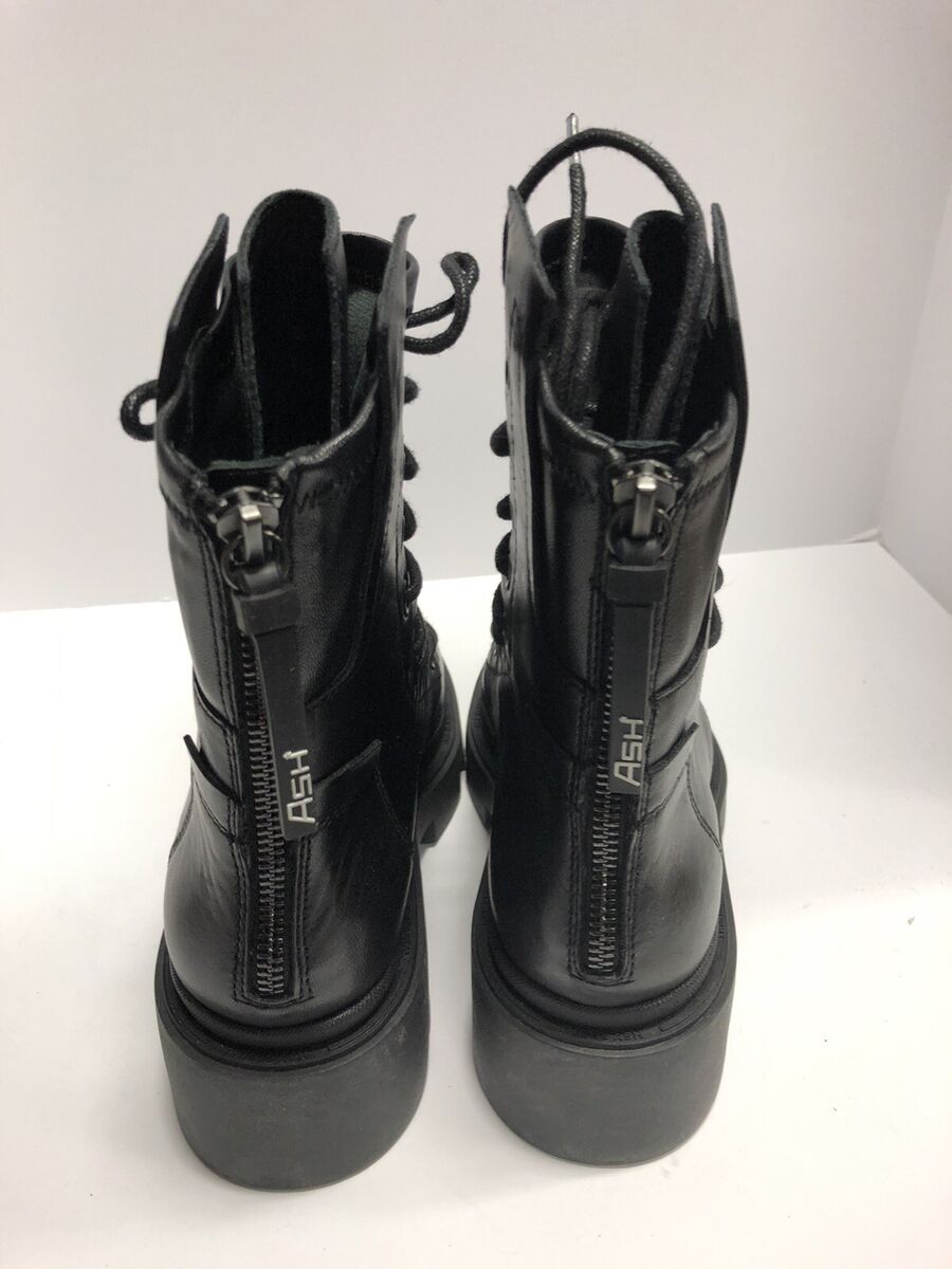 ASH Womens Madness Combat Boot Size US6 M EUR36