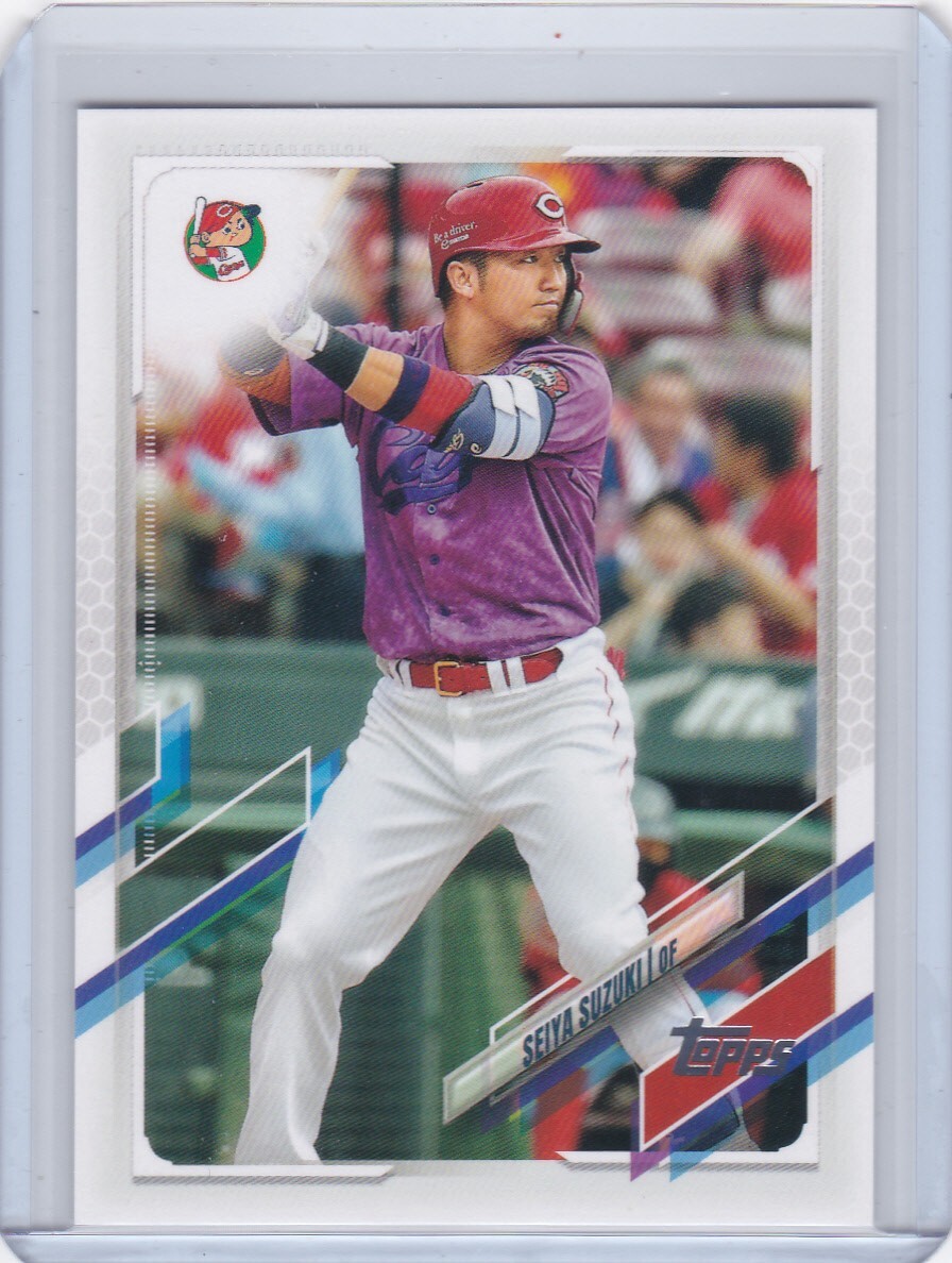 Seiya Suzuki 2021 Topps NPB #80 Hiroshima Toyo Carp Chicago Cubs MLB