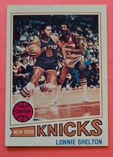 1977 Topps #26 Lonnie Shelton EXMT