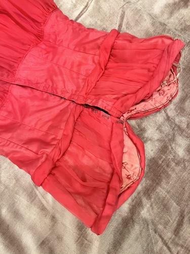 Rare 1950s Showgirl Costume Dress Pinup Sweetheart Neckline Showgirl Costume S - Picture 8 of 10