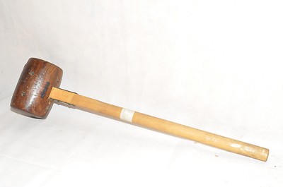 6kg Vorschlaghammer Schonhammer Holzhammer Holz - Hammer Weidezaun Ex Bundeswehr