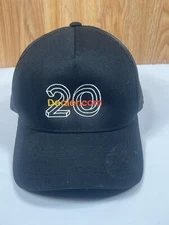 Yupoong The Classics Hat Adults Black Adjustable SnapBacks Mesh Cap One Size Fit