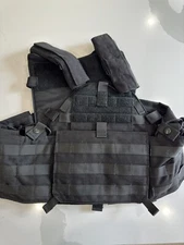 London Bridge Trading Black LBT-6094G Small Plate Carrier Vest
