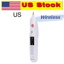 Wireless Rechargeable Electric Plasma Pen LCD Skin Dark Spot Pigment Removal US