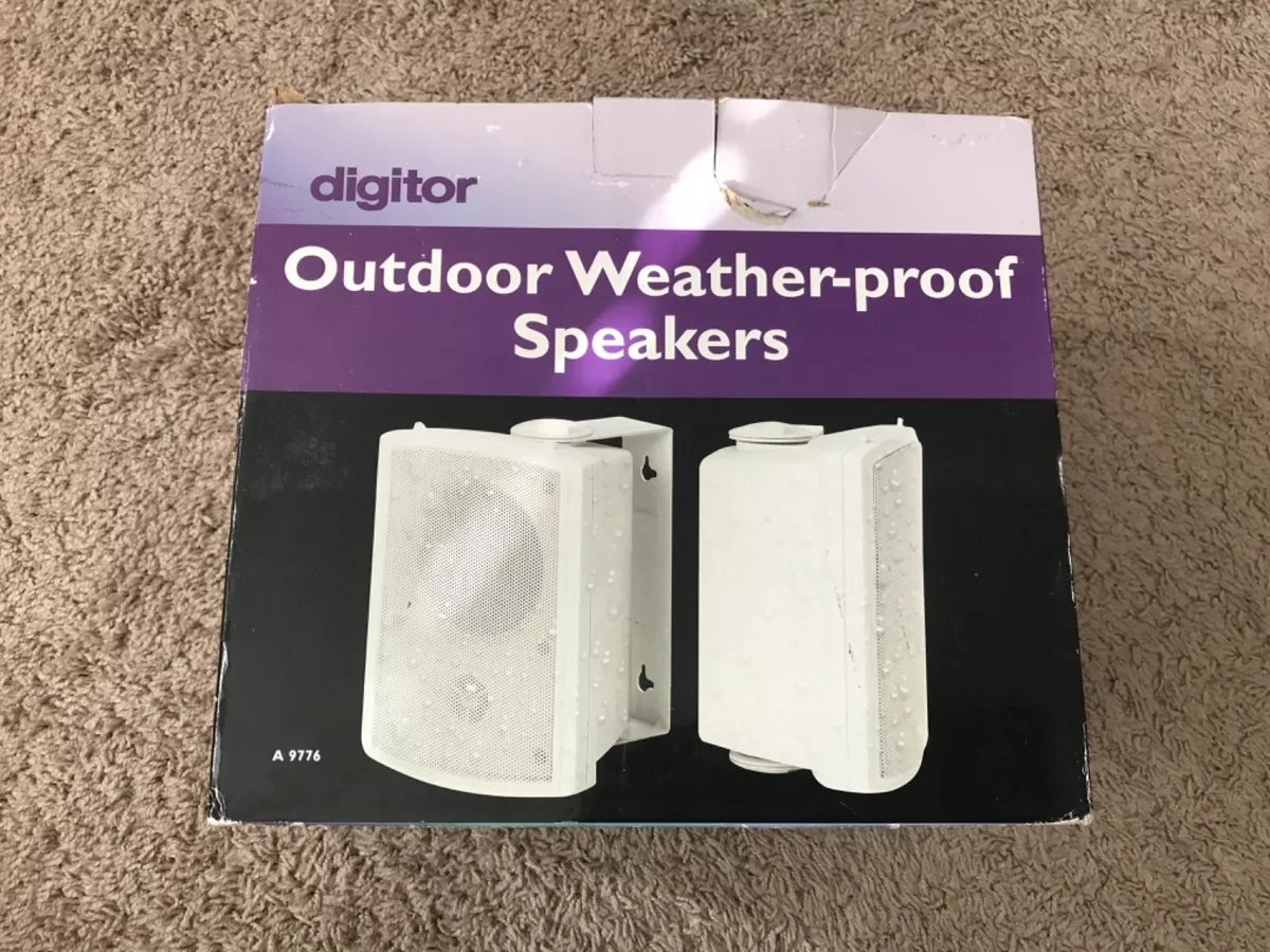 Outdoor weatherproof best sale speakers