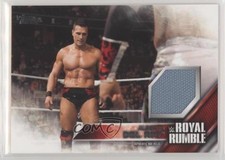 2016 Topps WWE Then Now Forever Royal Rumble Mat Relic /399 Alberto Del Rio 0h1