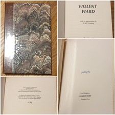 Product Image: Len Deighton VIOLENT WARD Signed Limited Edition #6/130 Scorpion Press 1993