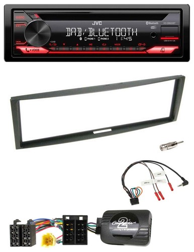 JVC CD DAB USB Bluetooth Lenkrad Autoradio für Renault Megane Modus Clio III CAN - Bild 1 von 9