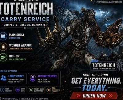 COD Black Ops 7 Totenreich Easter Egg Completion Zombies Main Quest Carry BO7