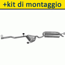 FIAT MAREA 1.2 1.4 1.6 103/80/82/92-102HP 1996-2003 Il Sistema Di Silenziatori+