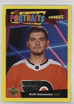 2020 Upper Deck UD Portraits Rookies Gold 56/99 Kirill Ustimenko Rookie RC 0m80