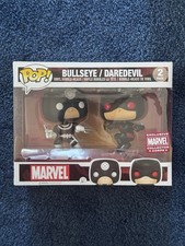 Funko Pop! Marvel -Bullseye + Daredevil 2 Pack Marvel Collectors Corps Exclusive