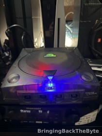 Sega Dreamcast Smoke Shell | RetroGEM HDMI Mod | ODE Installed  Recapped  Tested