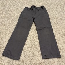 Janie and Jack Boys Gray Jean Pants Size 4