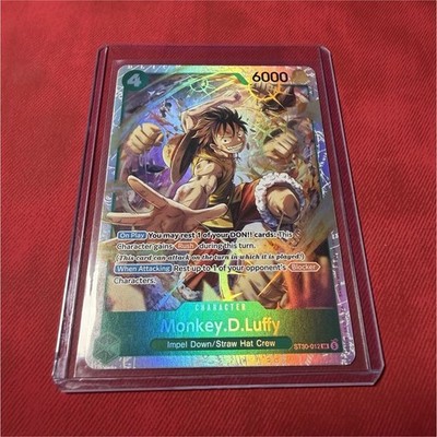 Bandai One Piece CCG ST30-012 Monkey D. Luffy SR Foil 6000