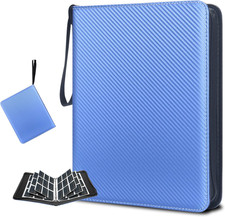 9 Pockets Trading Card Binder, 900 Pockets Baseball Card Binder with Sleeves Ca