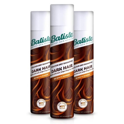 3x Batiste Dark Hair Dry Shampoo 200ml