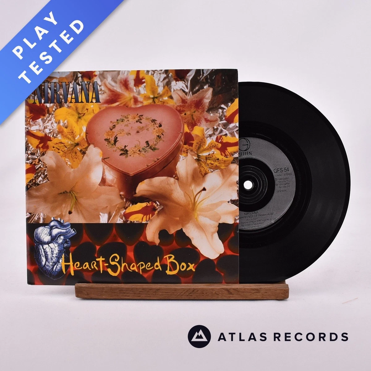 Nirvana Shaped Vinyl Records for sale - eBay