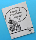 1930's 1940's Indian Motorcycle Service Manual Chief 