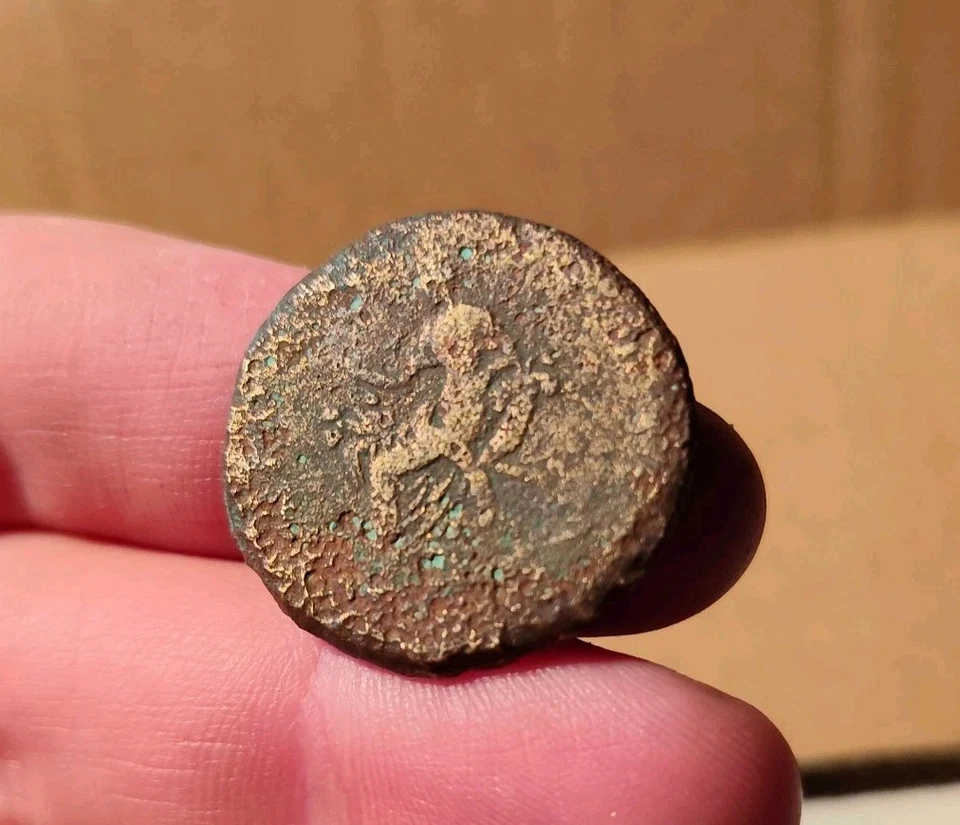 Monnaie romaine antique en bronze – Dupondius d’Hadrien – 12,10 g - Photo 2/4