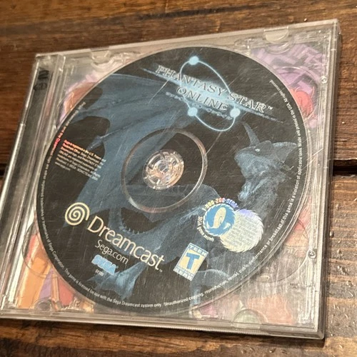 Phantasy Star Online (Sega Dreamcast, 2001) Disc Only Tested