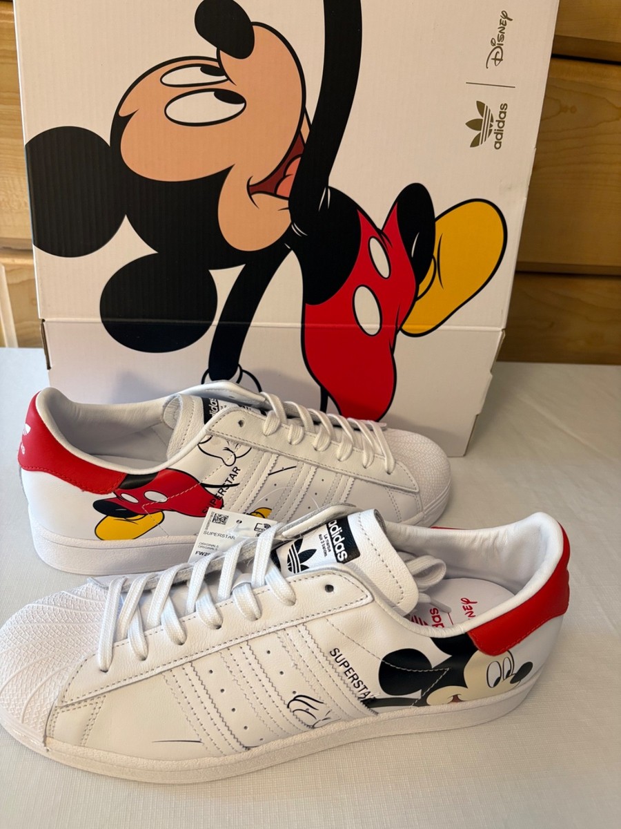 Size 10 - Disney x adidas Superstar Mickey Mouse for sale online