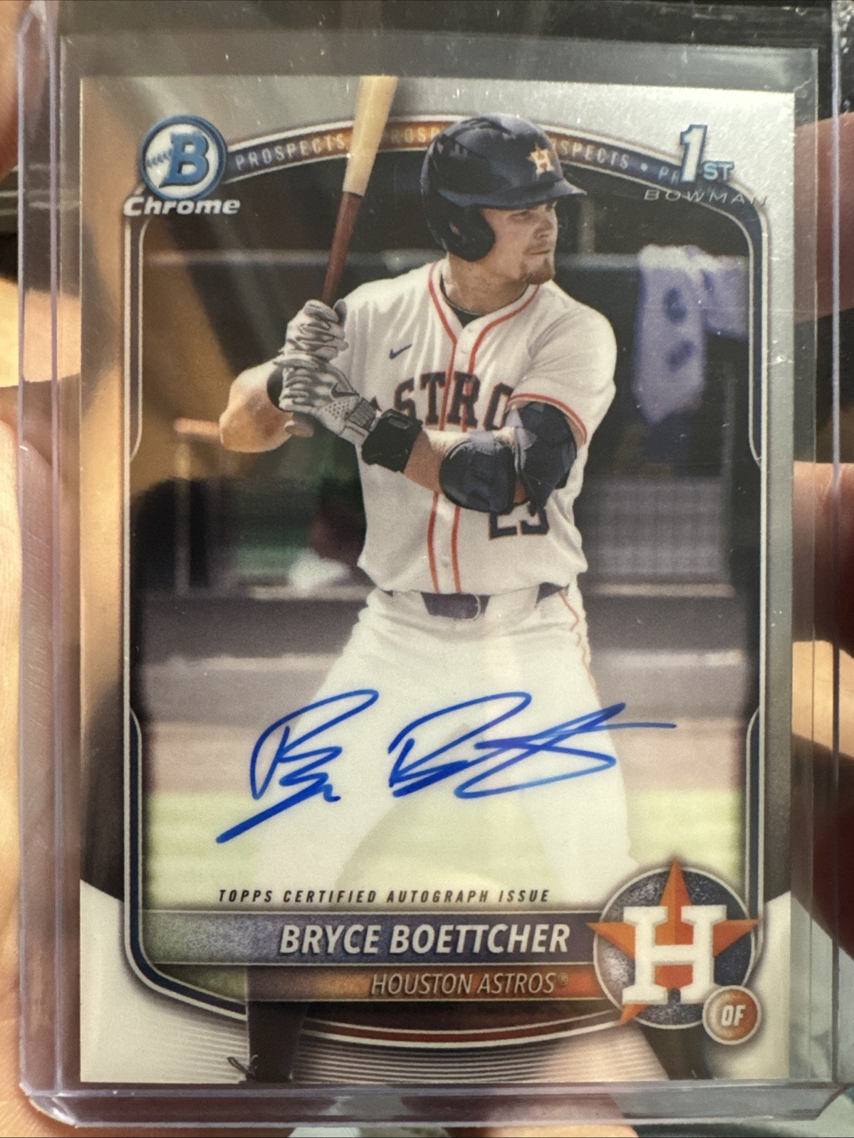 2025 Bowman Chrome Bryce Boettcher #CPA-BB 1st Bowman Auto