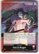 Gol.D.Roger (003) OP13-003 Carrying On His Will NM