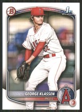 2025 Bowman Prospects #BP-63 George Klassen Los Angeles Angels TW2495