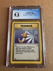 CGC 9.5 Scoop Up 78/102 Base Set Unlimited 1999 English Pokemon TCG