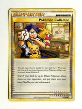 Pokémon TCG Pokémon Collector (Supporter) 97/123 Uncommon Heart Gold Soul Silver